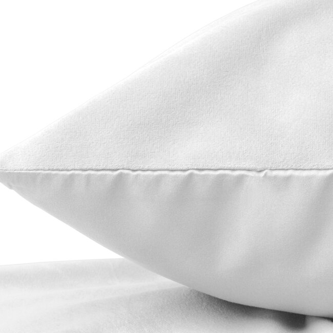Velvet 2-in-1 kussenslopen wit