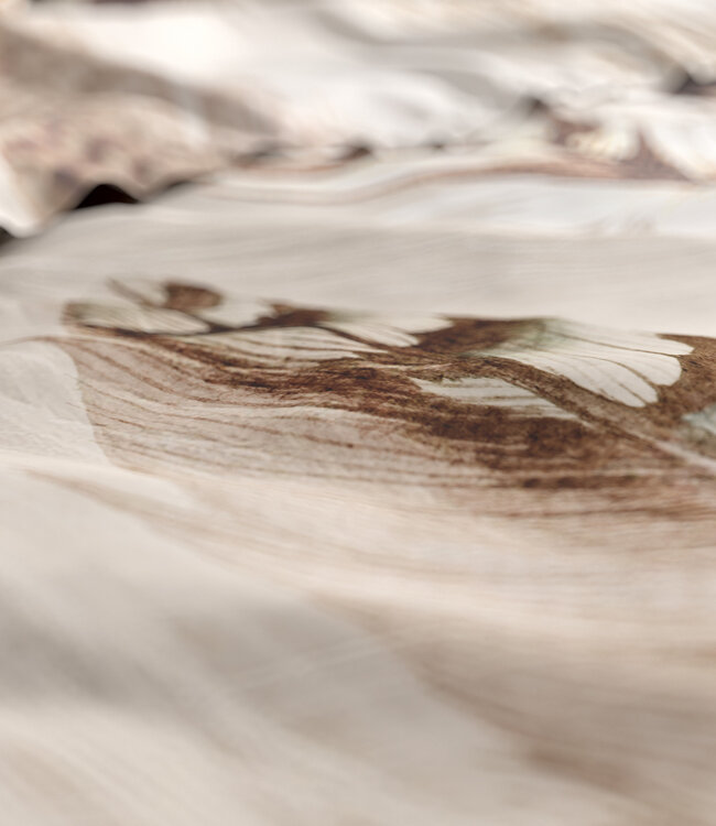 Furtails zand 200 x 200/220 cm + 2 kussenslopen 60 x 70 cm