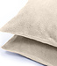 Teddy kussenslopen 2-pack crème 60 x 70