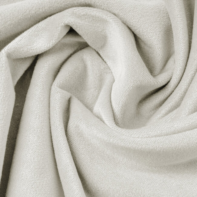 Velours 2-in-1 kussenslopen crème