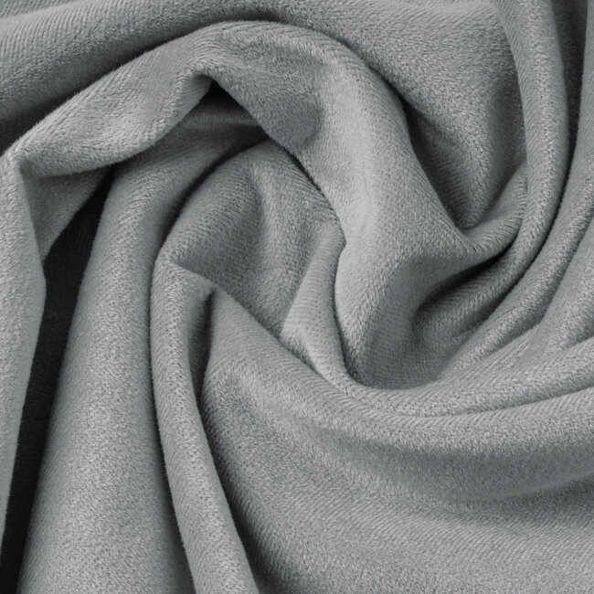 Fluwelen 2-in-1 kussenslopen grijs