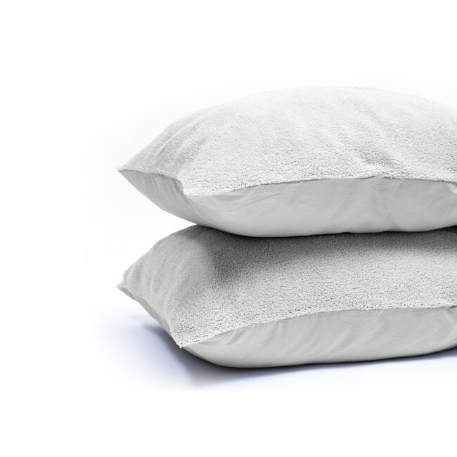Sleeptime Teddy pillowcases 2 pieces gray 60 × 70 cm