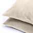 Teddy kussenslopen 2-pack crème 60 x 70