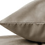 Fluweel 2-in-1 kussenslopen taupe