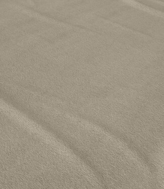 Dreamhouse Premium flanellen laken taupe 200 x 250