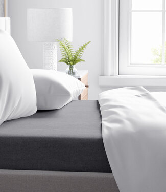 Dreamhouse Premium flanellen laken antraciet 260 x 250