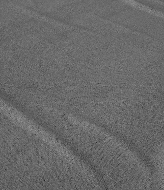 Premium flanellen laken antraciet 200 x 250