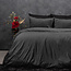 Sleeptime Fluwelen Effen Dekbedovertrek Antraciet 240 x 220