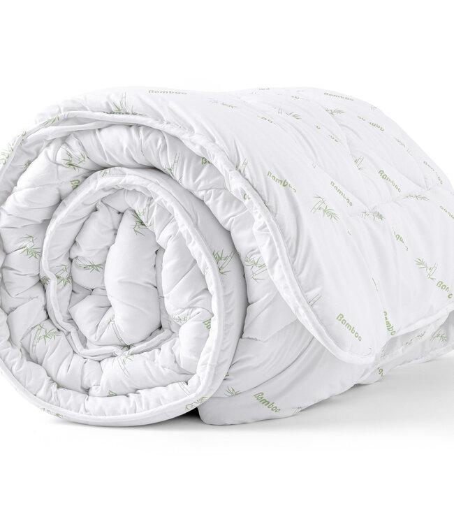 Bali Bamboe Touch Dekbed Wit 240 x 200