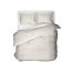 Primaviera Deluxe Uni-Bettbezug aus ägyptischer Baumwolle, cremefarben, 140 × 200/260