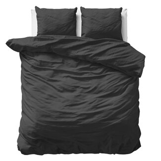 Primaviera Deluxe Uni-satin duvet cover black 240 × 200/220 cm