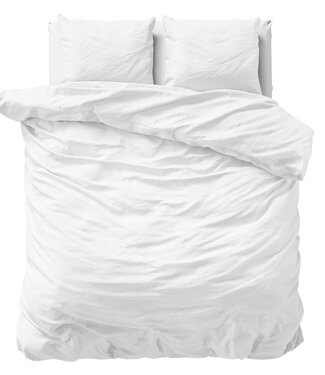 Primaviera Deluxe Uni Satijn Dekbedovertrek Wit 240 x 200/220