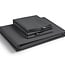 Primaviera Deluxe Uni-Bettbezug aus ägyptischer Baumwolle, Anthrazit, 240 × 200/260
