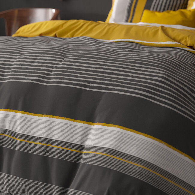 Drake dekbedovertrek zwart 240 x 220