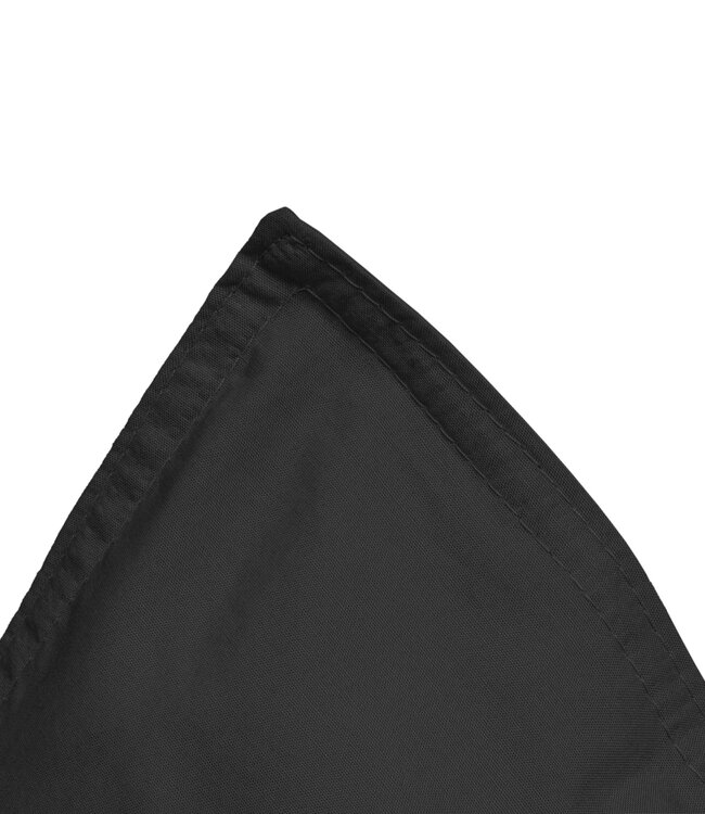 Egyptisch katoenen effen dekbedovertrek zwart 240 x 200/260 cm