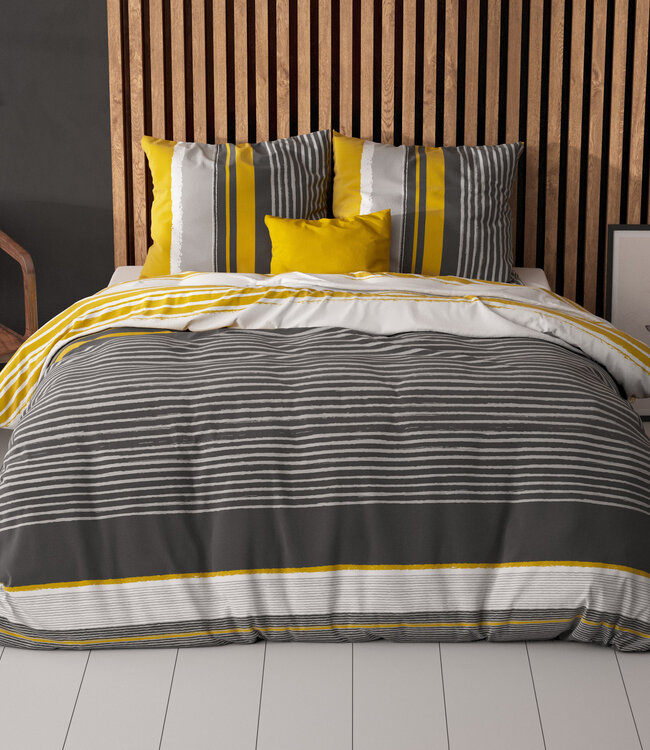 Drake Dekbedovertrek Zwart 200 x 220