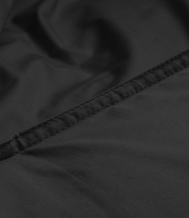 Egyptisch katoenen effen dekbedovertrek zwart 240 x 200/260 cm