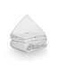 Percale Katoen Touch Eenpersoons Dekbed Wit - 240x200