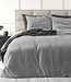 Velvet Uni Dekbedovertrek Grijs 200 x 220