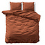 Primaviera Deluxe Uni Satijn Dekbedovertrek Bruin 200 x 200/220