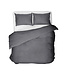 Egyptisch Katoen Uni Dekbedovertrek Antraciet 140 x 200/260
