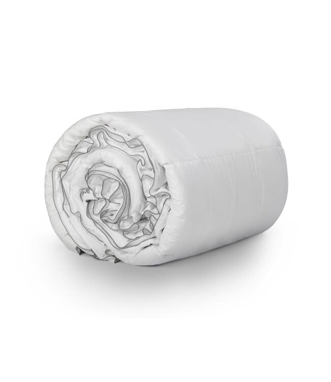 Percale Cotton Touch 4-seizoenen dekbed wit - 240 x 200