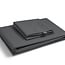 Primaviera Deluxe Uni-Bettbezug aus ägyptischer Baumwolle, Anthrazit, 140 × 200/260
