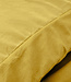 Velvet uni dekbedovertrek goud 240 x 220 cm