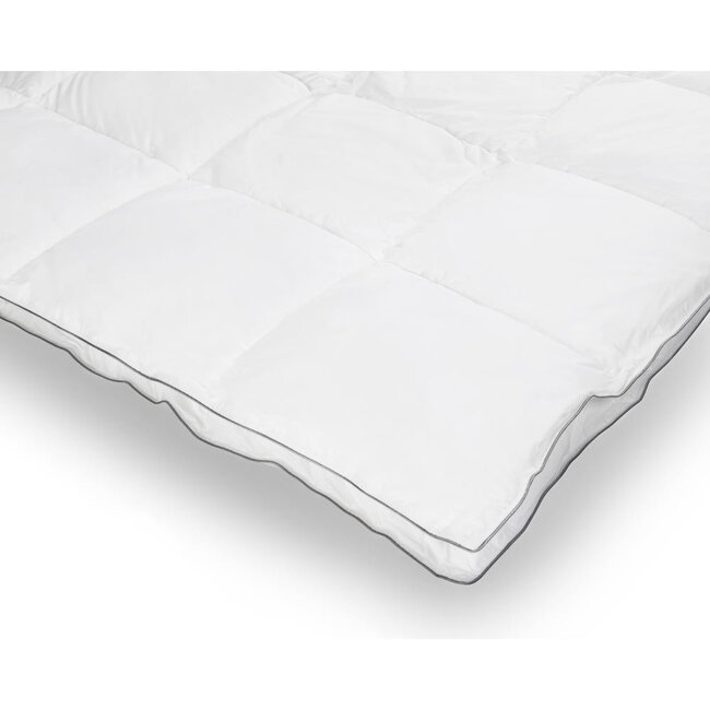 Percale Katoen-gevoel Eenpersoonsdekbed Wit - 200x200