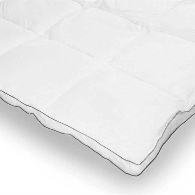 Percale Katoen Touch Eenpersoonsdekbed Wit - 240x220 cm