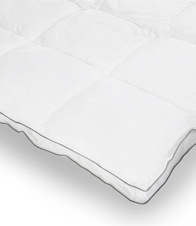 Percale Katoen Touch Eenpersoonsdekbed Wit - 240x220 cm