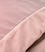 Velvet Uni Dekbedovertrek Roze 240 x 220