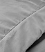 Velvet Uni Dekbedovertrek Grijs 140 x 220