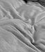 Velvet Uni Dekbedovertrek Grijs 200 x 220