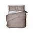Egyptisch katoen effen dekbedovertrek taupe 140 x 200/260