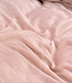 Velvet Uni Dekbedovertrek Roze 240 x 220