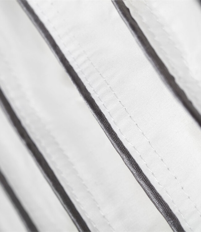 Percale Katoen-gevoel Eenpersoonsdekbed Wit - 200x200