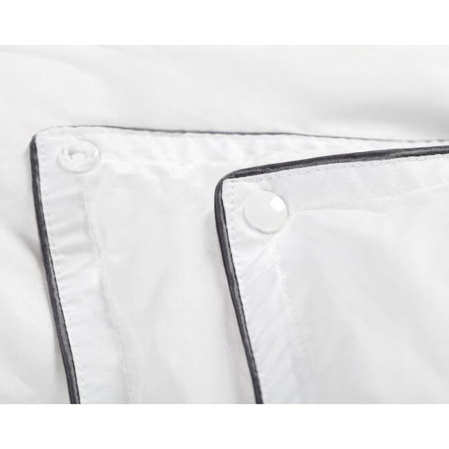 Percale Cotton Touch 4-seizoenen dekbed wit - 240 x 200