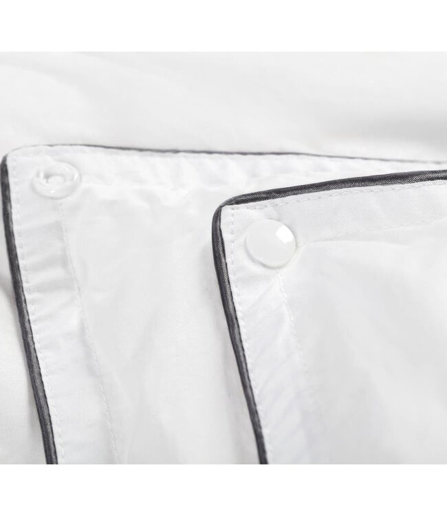 Percale Cotton Touch 4-seizoenen dekbed wit - 240 x 200