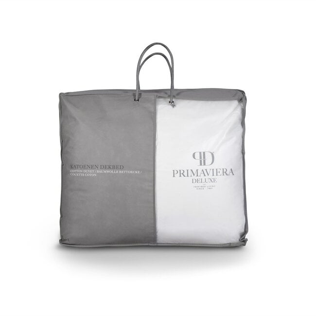 Primaviera Deluxe Percale Cotton-feel Duvet White - 200x200