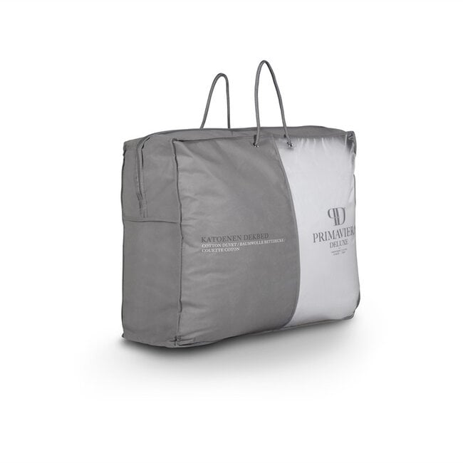 Primaviera Deluxe Percale Cotton-feel Duvet White - 200x200