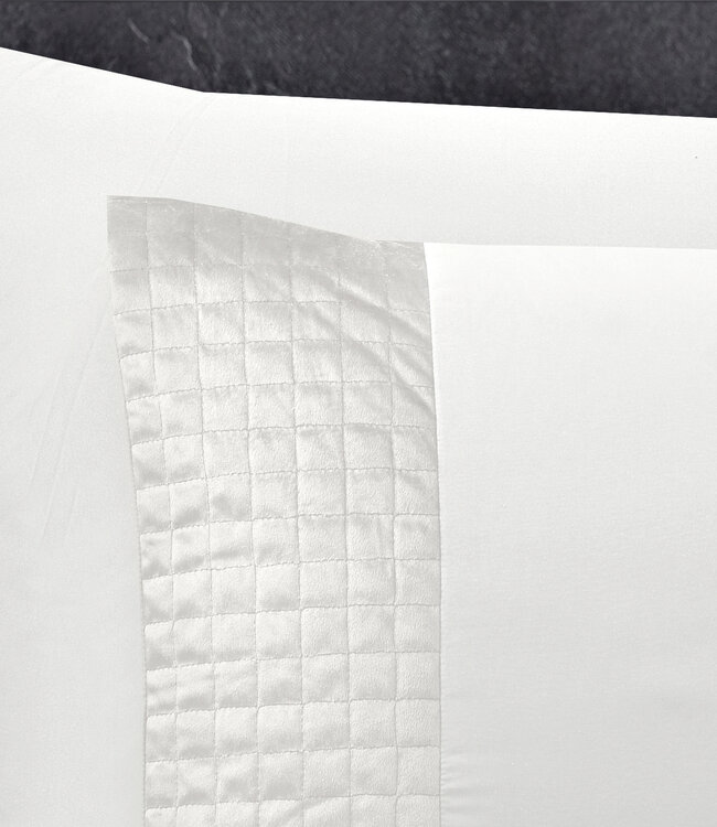 Fluwelen band wit 200 x 220