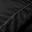 Sleeptime Einfarbiger Bettbezug aus Samt, Schwarz, 140 × 220