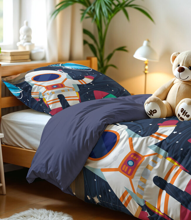 Ruimtevaarder 2 blauw 140 x 200/220