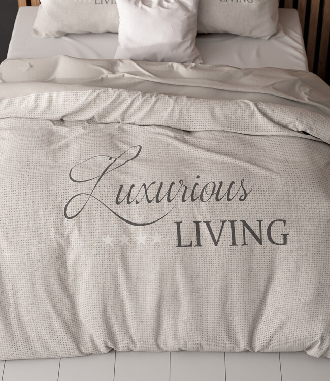 Luxueus Wonen Zand 240 x 200/220