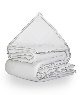 Primaviera Deluxe Percale katoenen 4-seizoenen dekbed wit - 140x200