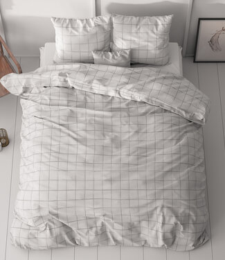 Sleeptime Geruit grijs 200 x 220