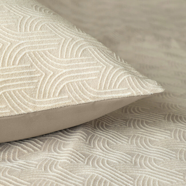 Flanel Art beige 200 x 220