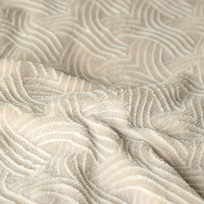 Flanel Art beige 240 x 220