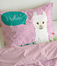 Hallo lama Roze 140 x 200/220